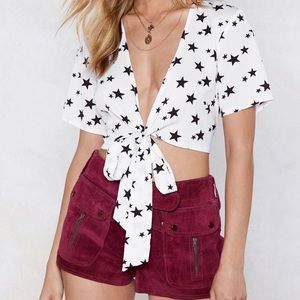 Nasty Gal Star Top
